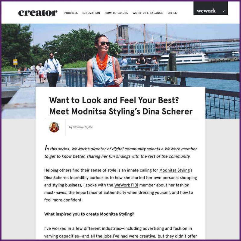 WeWork Creator Feature Article July 22 2016