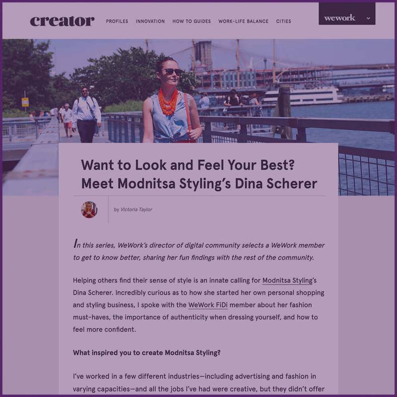 WeWork Creator Feature Article July 22 2016