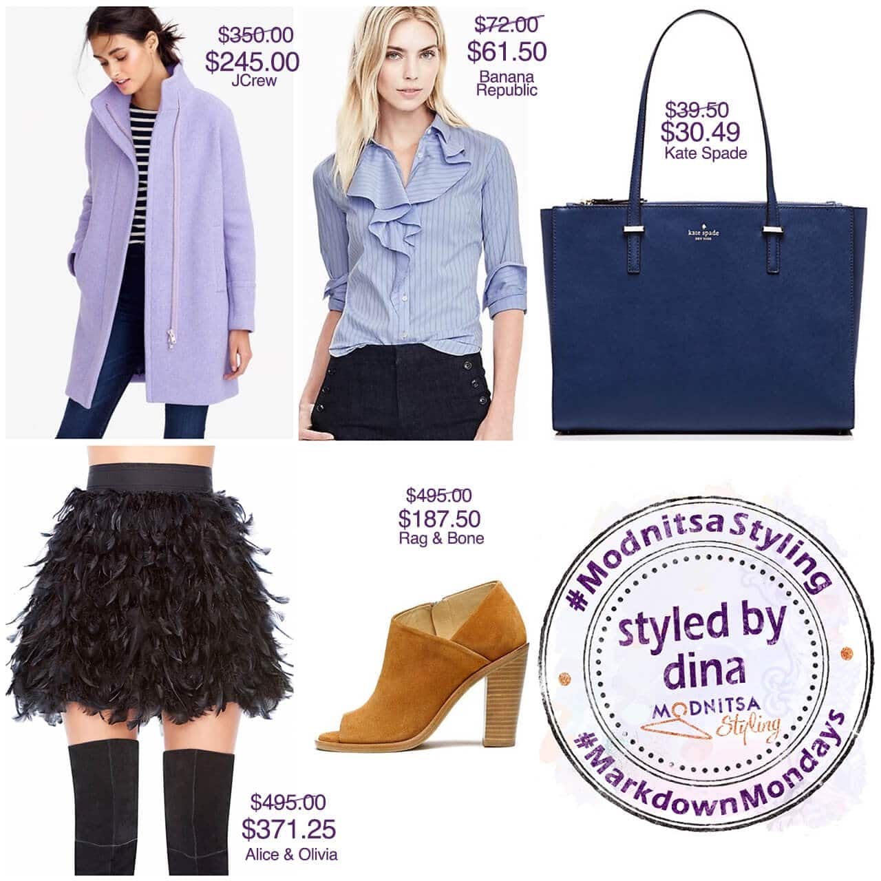 columbus day shopping sales markdown mondays collage 101016