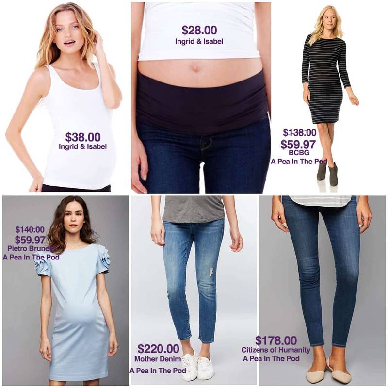 Maternity Styling Capsule of Wardrobe Staples