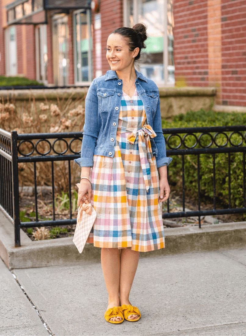 GMG Poppy Dress Tory Burch Slides LV Bag by Modnitsa Styling