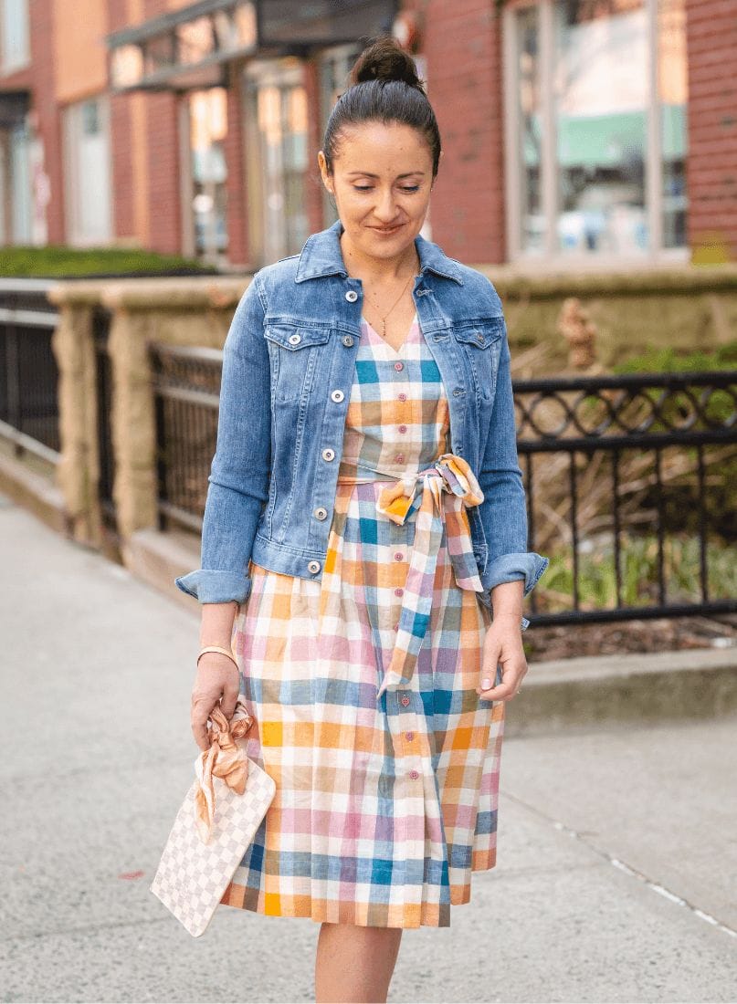 GMG Poppy Dress Tory Burch Slides LV Bag by Modnitsa Styling