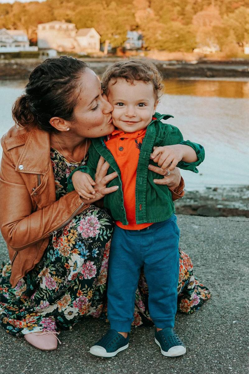 Dark Florals for Fall Boothbay Harbor Maine by Modnitsa Styling