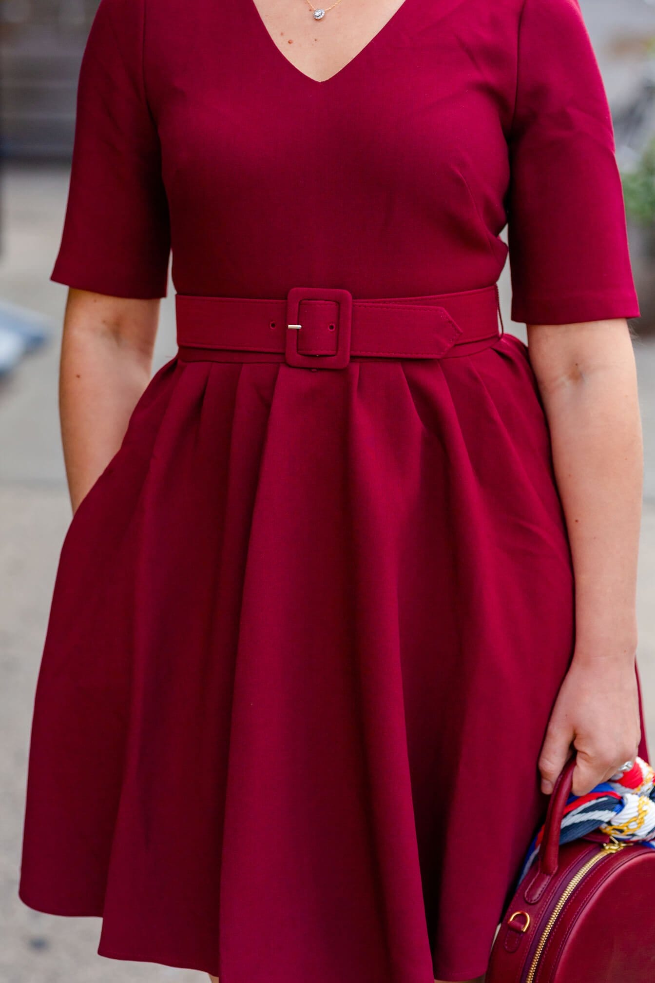 GMG Fall Dress Mansur Gavriel Bag Coclico Booties Fall Look