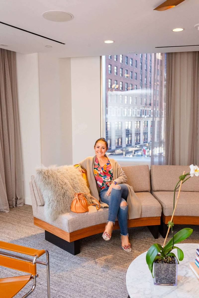 Sezane Blouse DG Belt Rag Bone Jeans Look by Modnitsa Styling