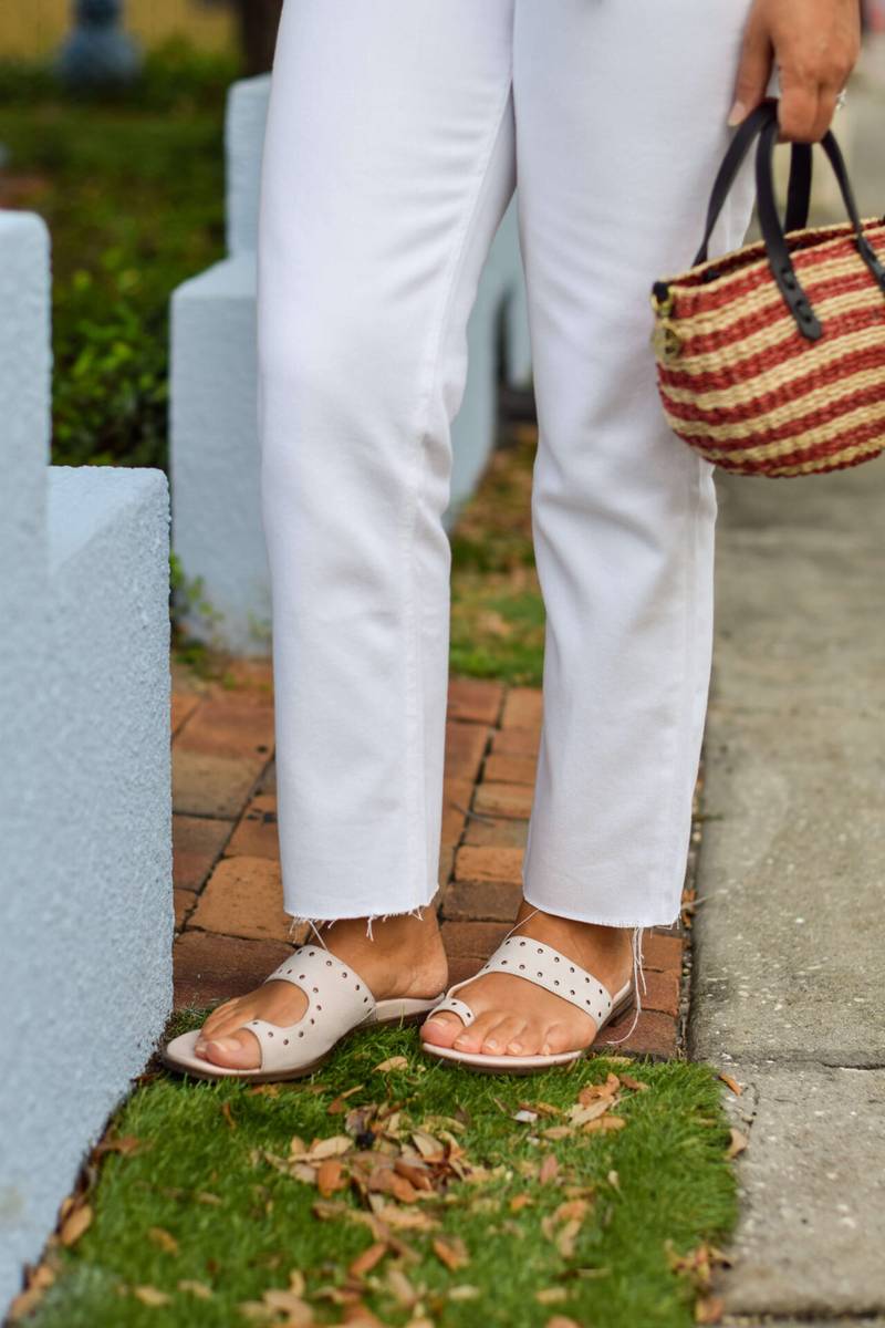 Rails Shirt Boyish Jeans Vionic Shoes Clare V Bag Outfit by Modnitsa Styling