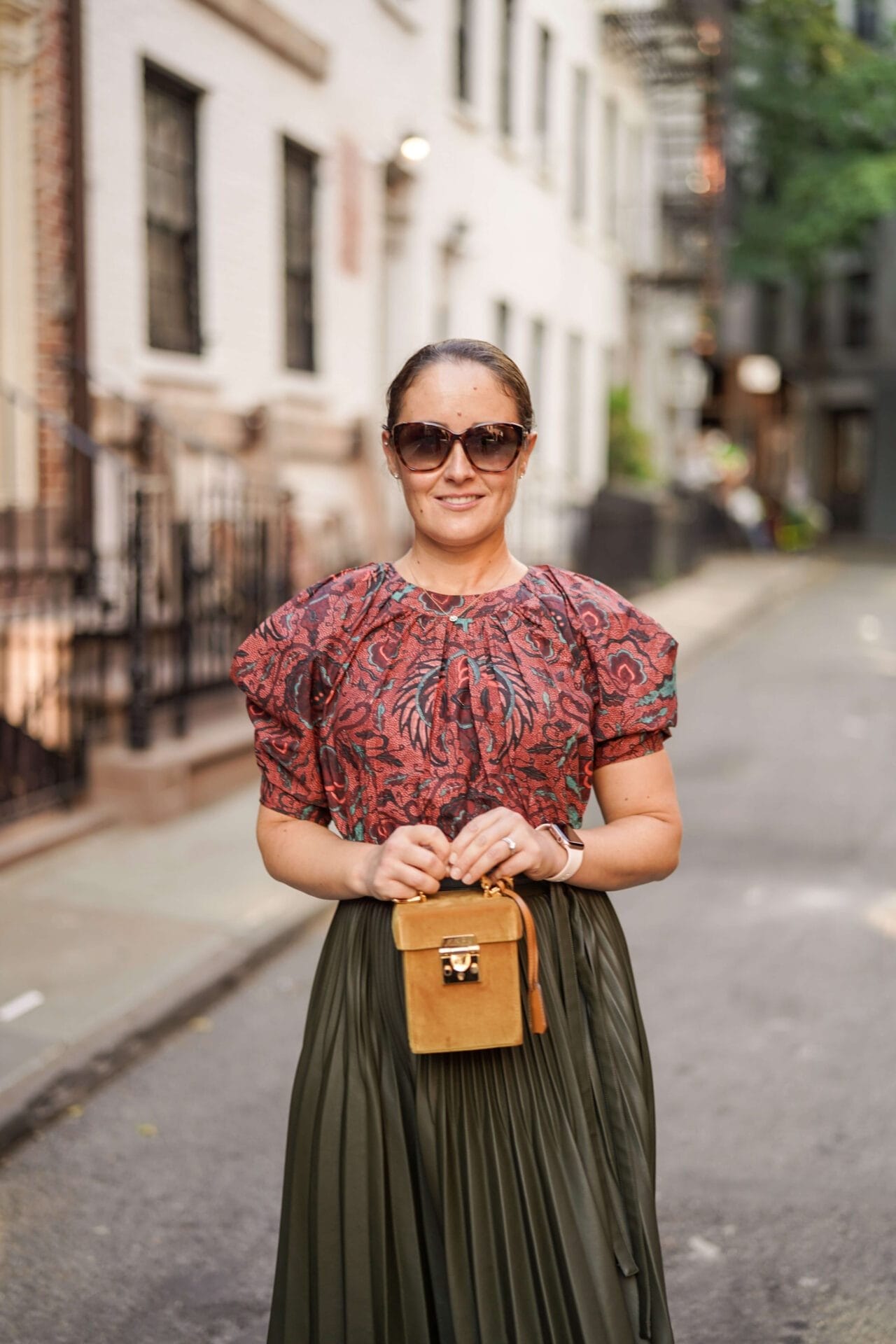 Phillip Lim Skirt Ulla Johnson Top Mark Cross Bag Coclico Booties Outfit by Modnitsa Styling