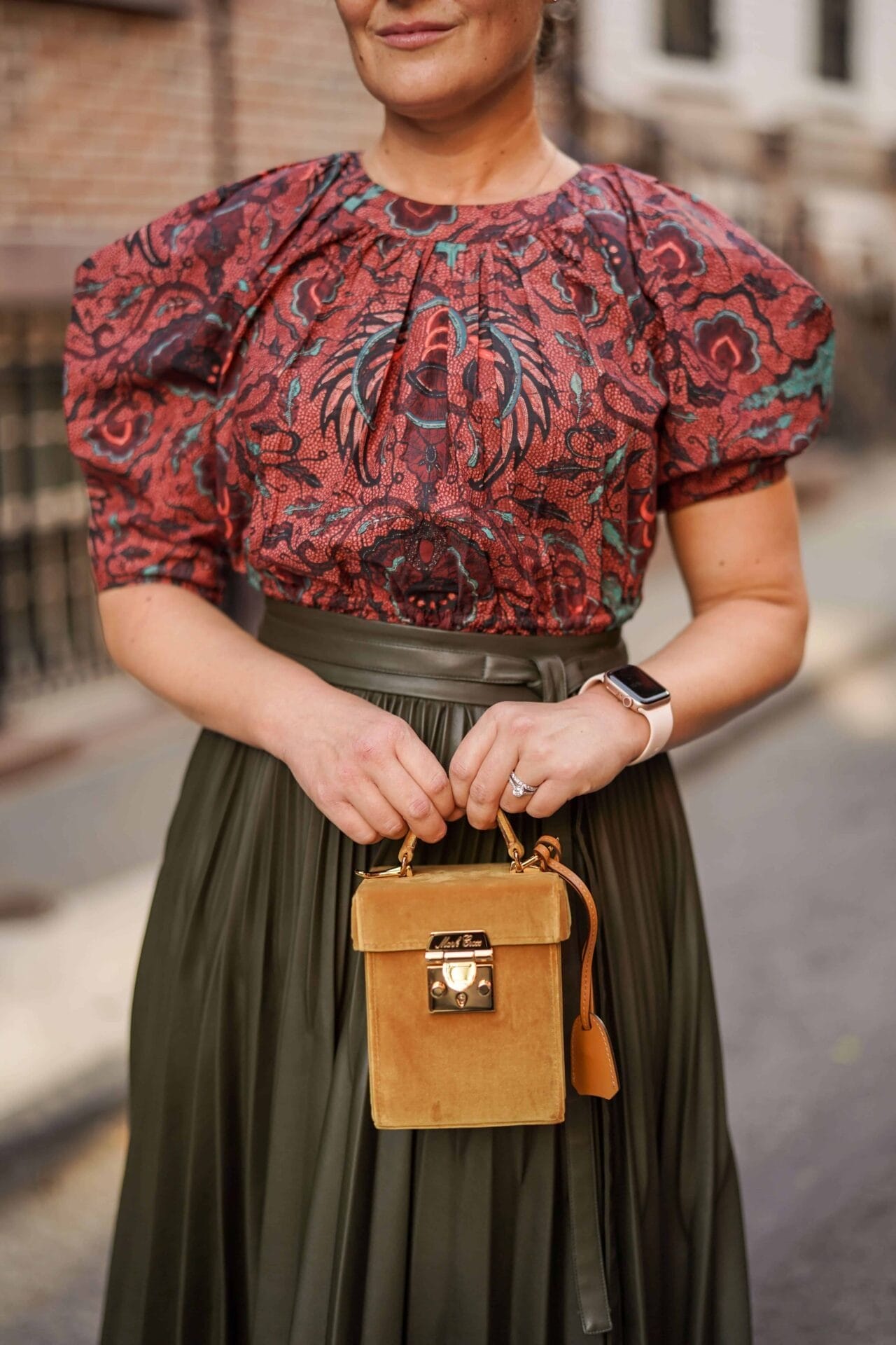 Phillip Lim Skirt Ulla Johnson Top Mark Cross Bag Coclico Booties Outfit by Modnitsa Styling