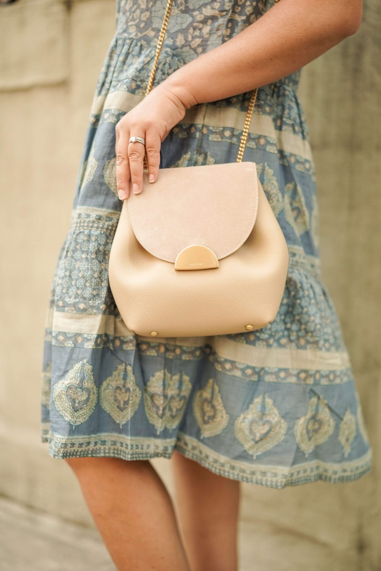 Sea Dress Phillip Lim Booties Polene Bag Outfit by Modnitsa Styling