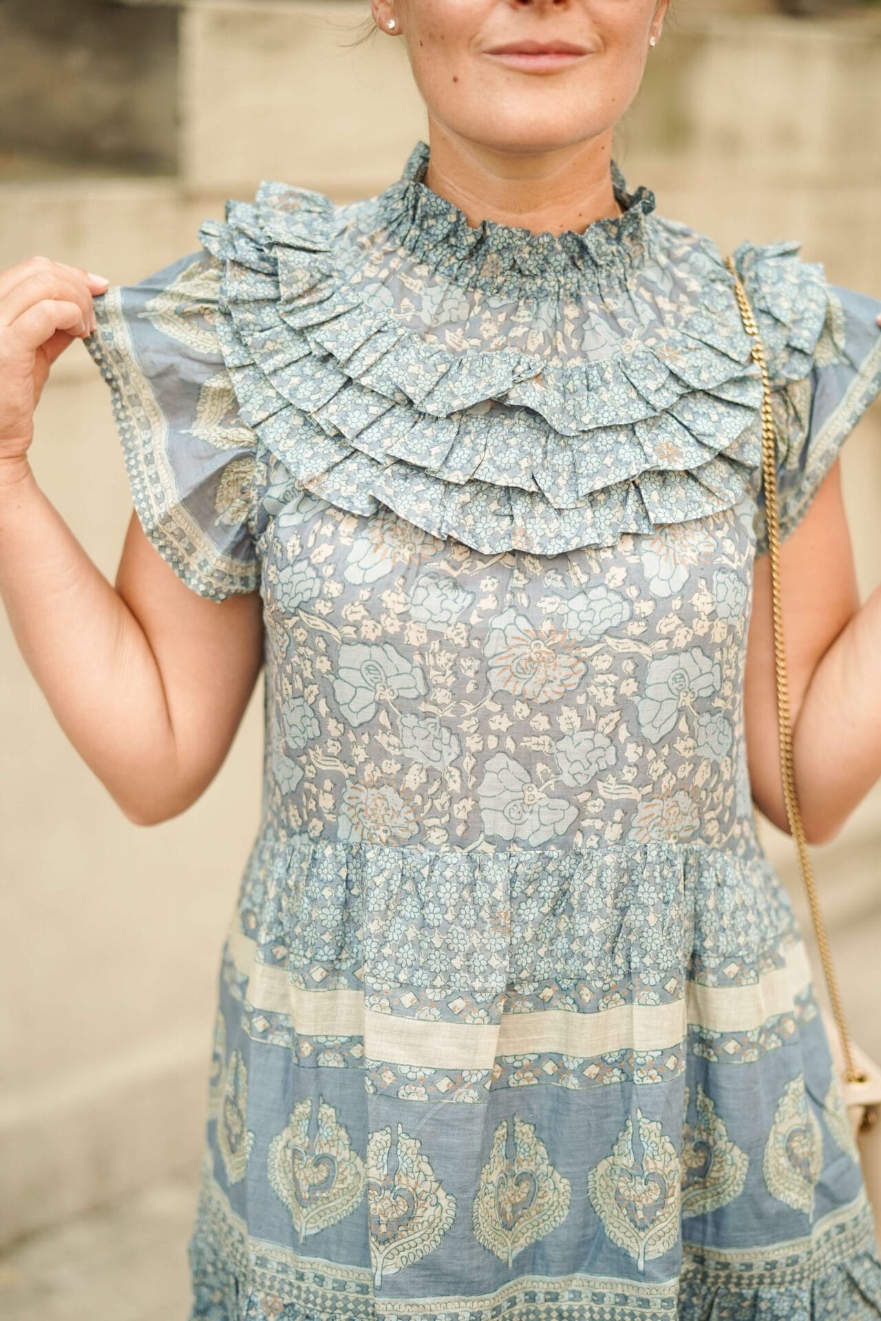 Sea Dress Phillip Lim Booties Polene Bag Outfit by Modnitsa Styling