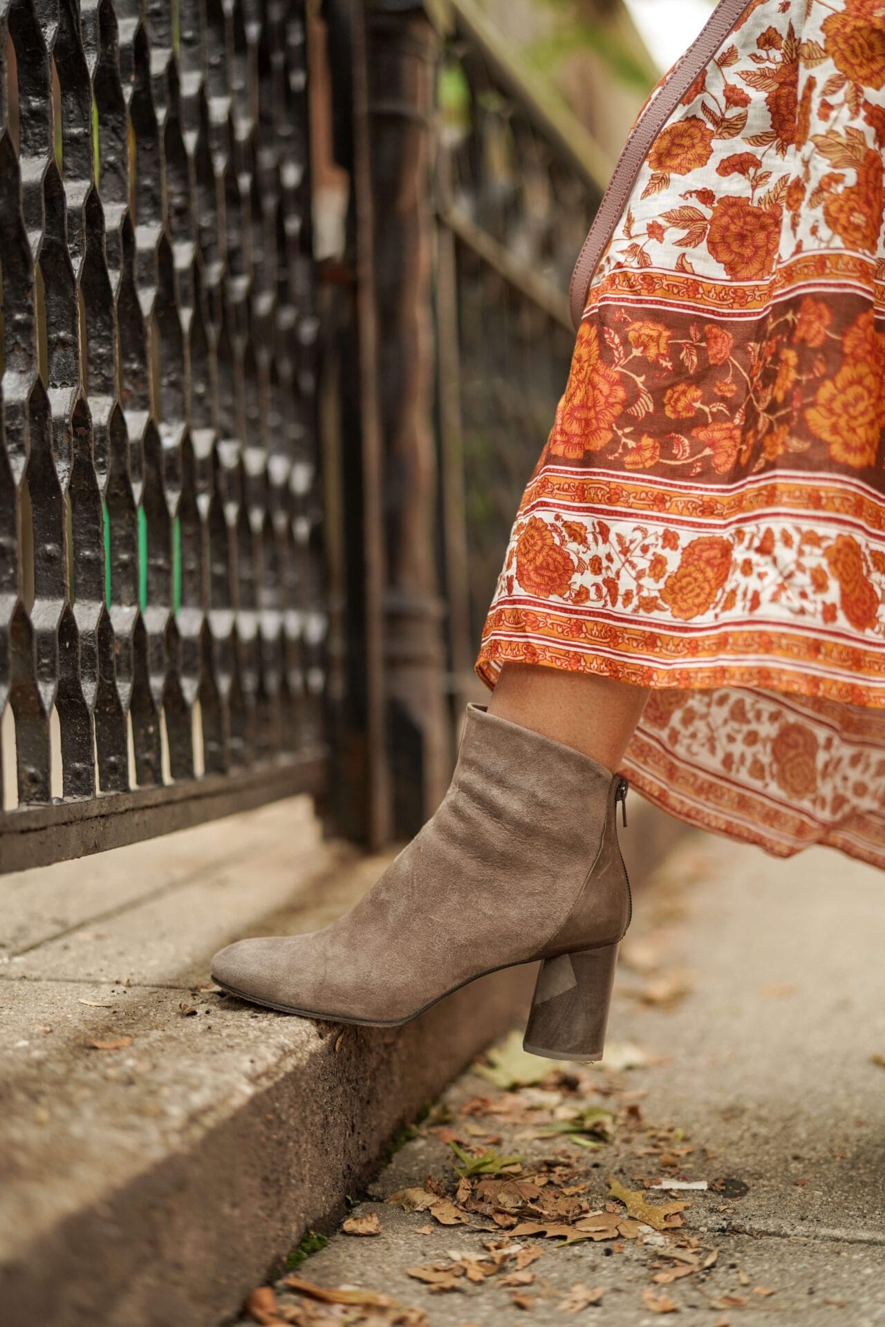 Zimmermann Dress Coclico Booties Polene Bag Outfit by Modnitsa Styling