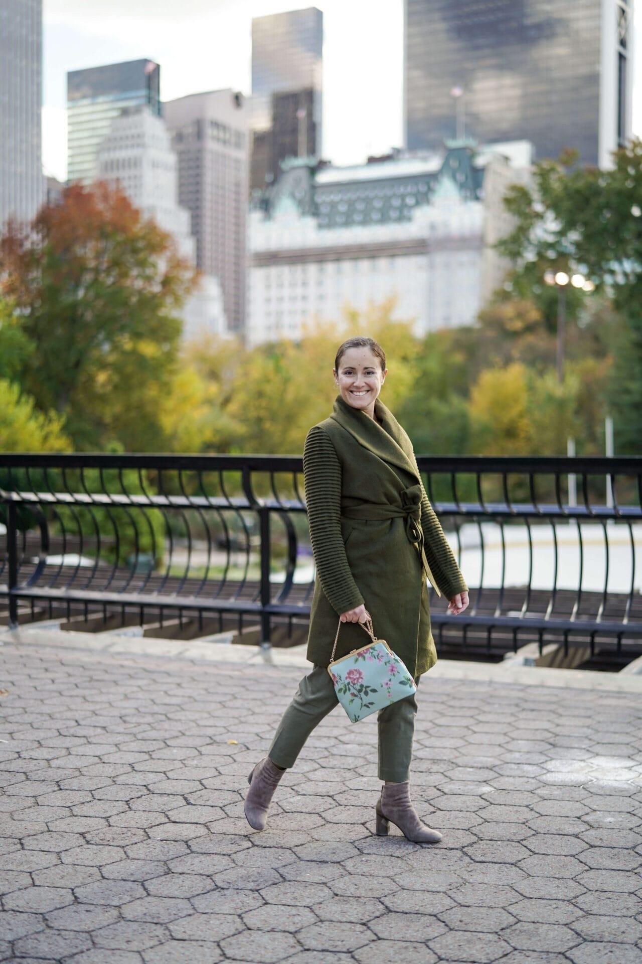 Sentaler Coat Avec Thy Blouse ALC Pants Coclico Shoes Mark Cross Bag Outfit by Modnitsa Styling