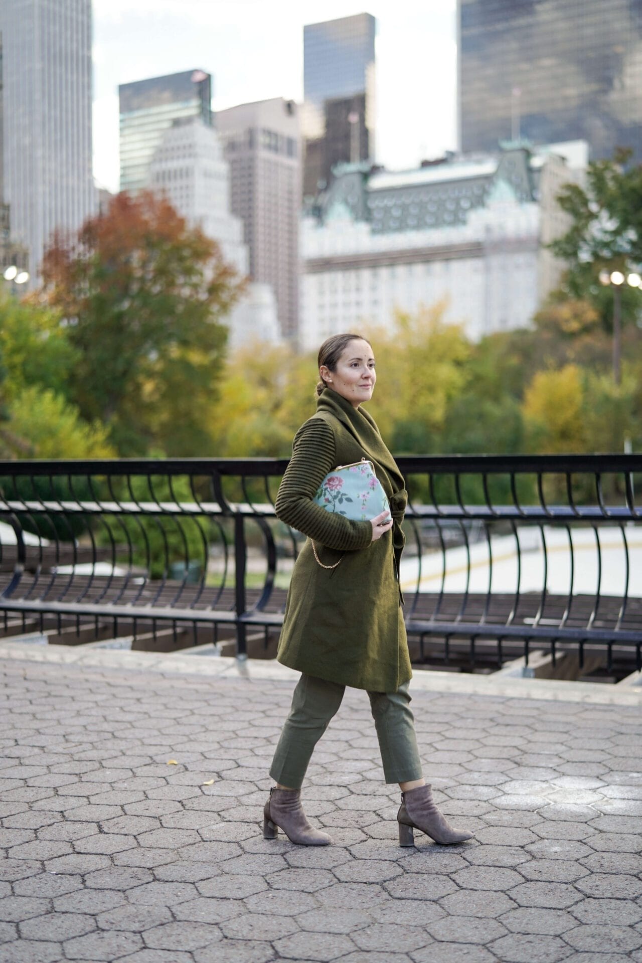 Sentaler Coat Avec Thy Blouse ALC Pants Coclico Shoes Mark Cross Bag Outfit by Modnitsa Styling