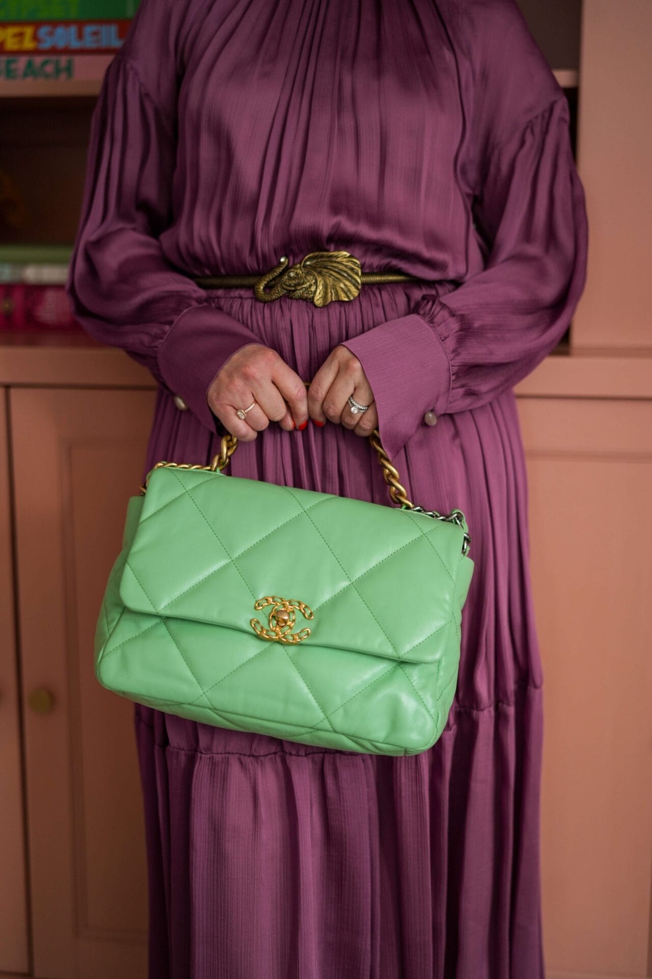 Purple Green For Spring with Vince Chanel Modnitsa Styling