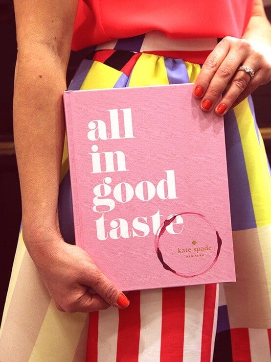 Kate Spade All In Good Taste Book